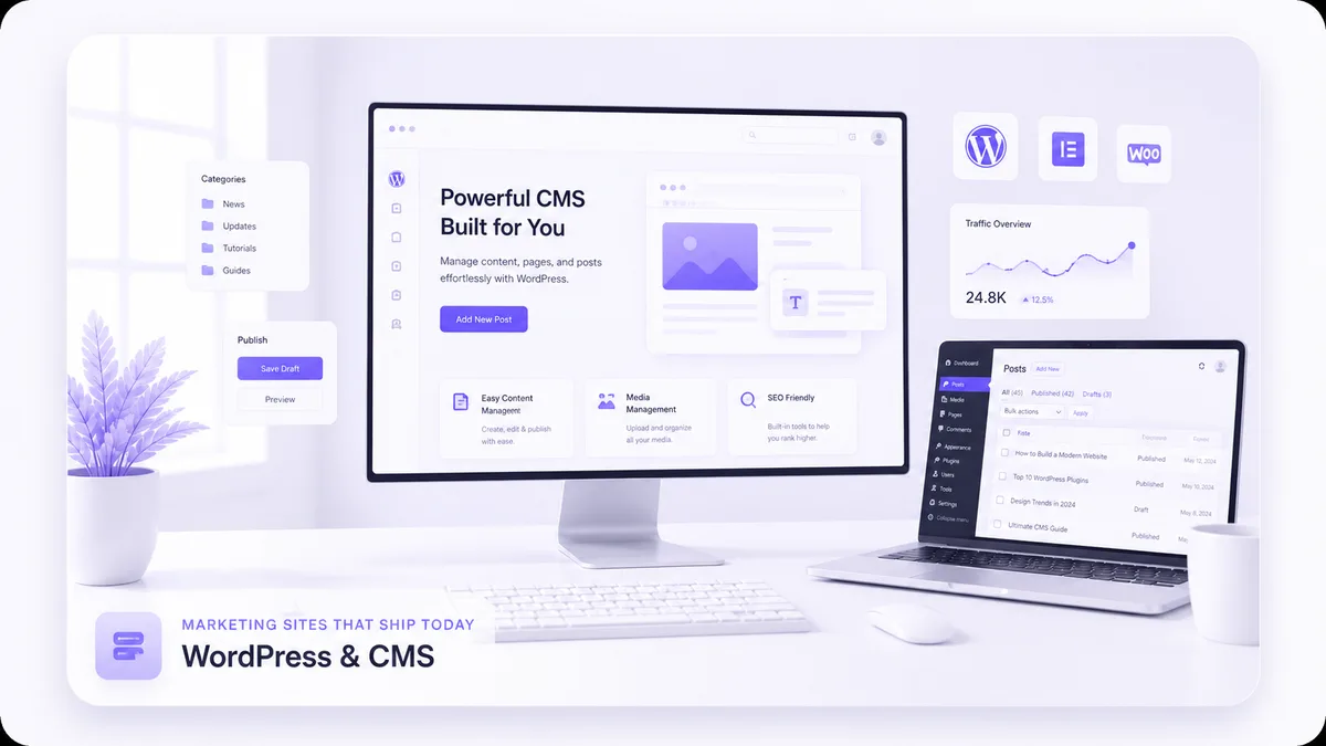 WordPress & CMS preview